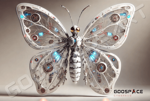 Cadre Papillon Cybernétique (03)