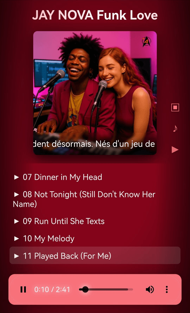 Album NFC JAY NOVA | Funk Love