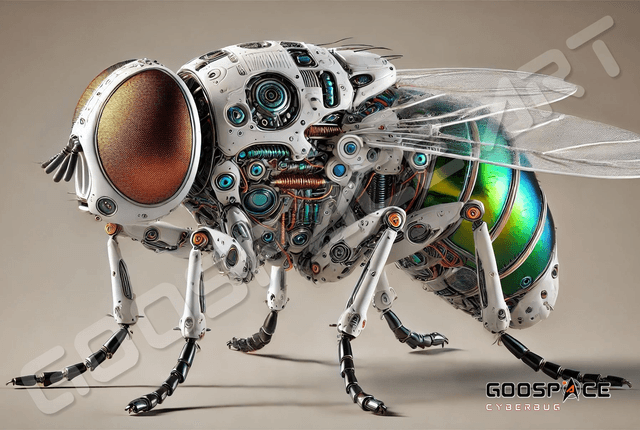 Cadre Mouche Cybernétique (05)