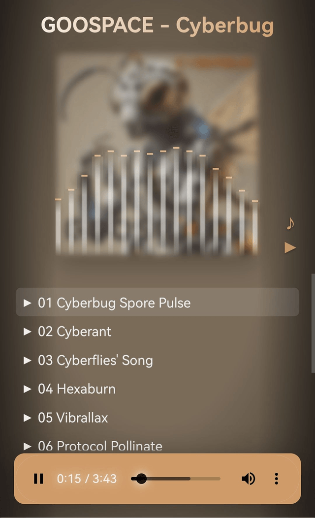 Album NFC GOOSPACE | Cyberbug