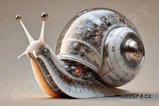 Cadre Escargot Cybernétique (01)