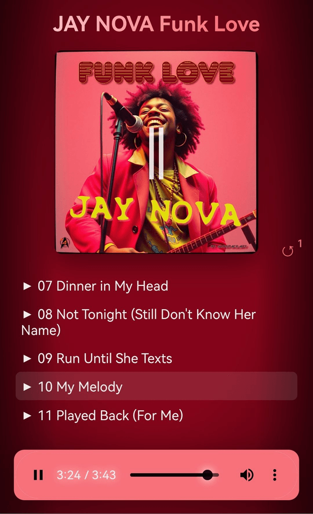 Album NFC JAY NOVA | Funk Love