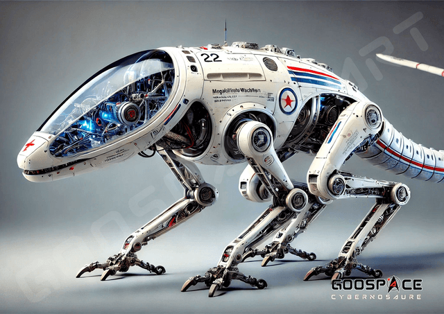 Cadre Cybernosaure Megachirella (46)