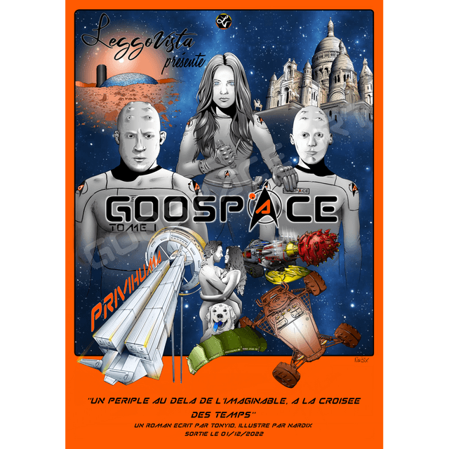 Affiche Cinéma A1 GooSpace PRiViHuMa