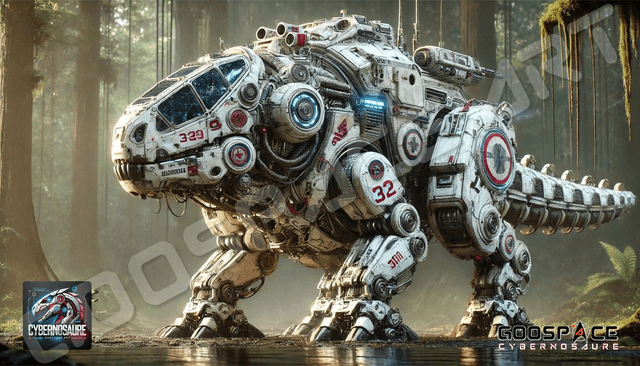 Cybernosaure - Pack N° 3/8