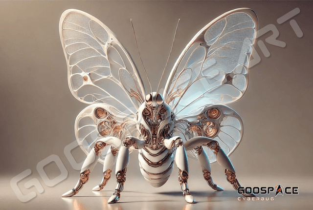 Cadre Papillon de nuit Cybernétique (06)