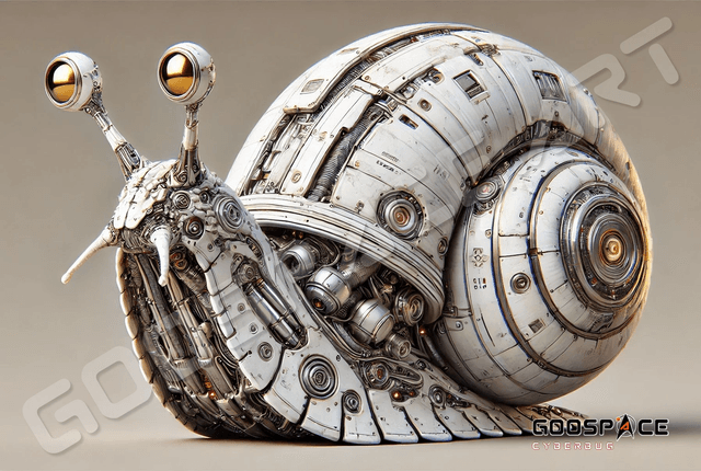Cadre Escargot Cybernétique (03)