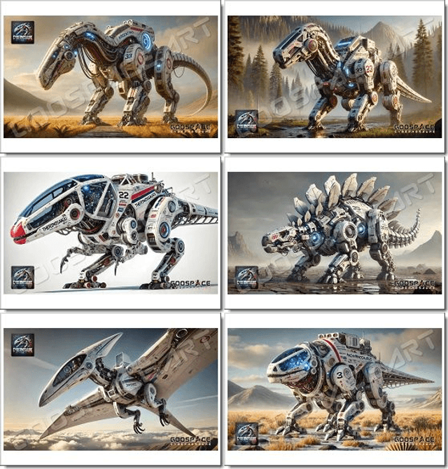 Cybernosaure - Pack N° 5/8