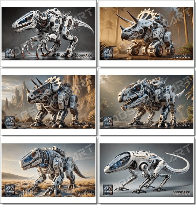 Cybernosaure - Pack N° 6/8