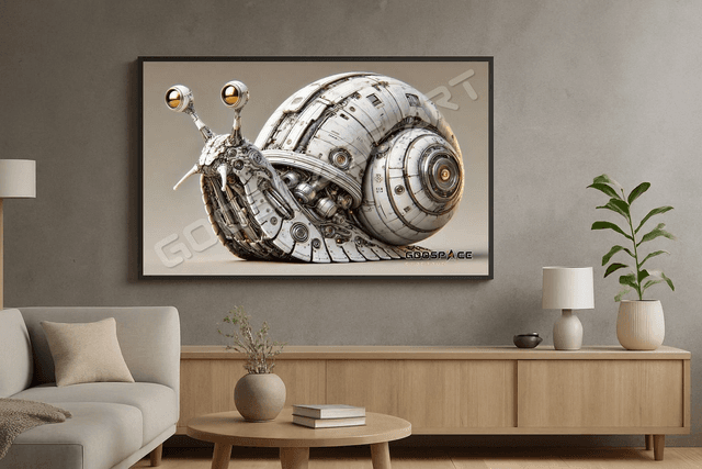 Cadre Escargot Cybernétique (03)