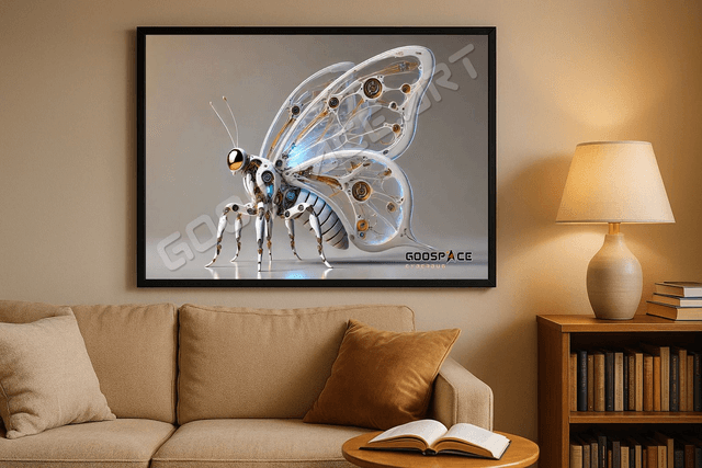 Cadre Papillon Cybernétique (05)