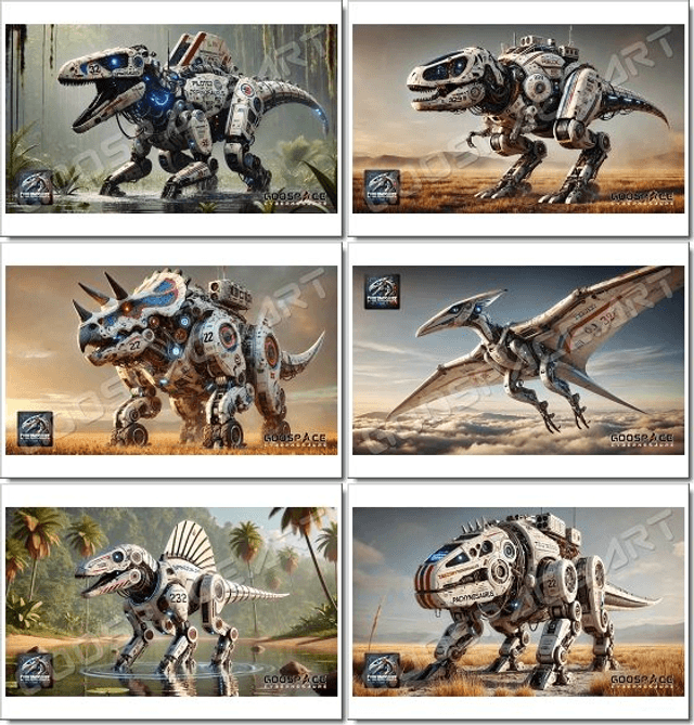 Cybernosaure - Pack N° 4/8