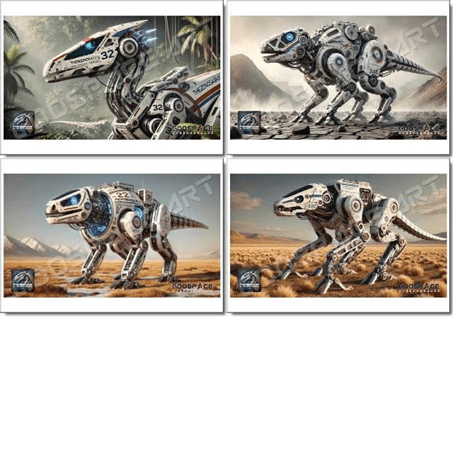 Cybernosaure - Pack N° 8/8
